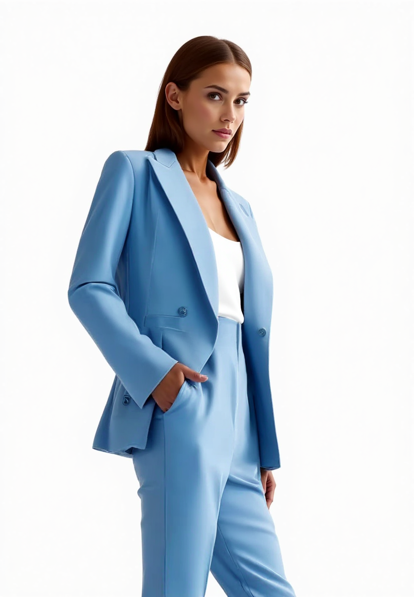 Costume Femme 2 Pièces - Blazer et Pantalon Élegant