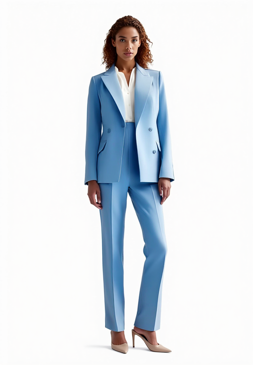 Costume Femme 2 Pièces - Blazer et Pantalon Élegant