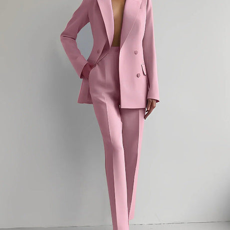 Costume Femme 2 Pièces - Blazer et Pantalon Élegant