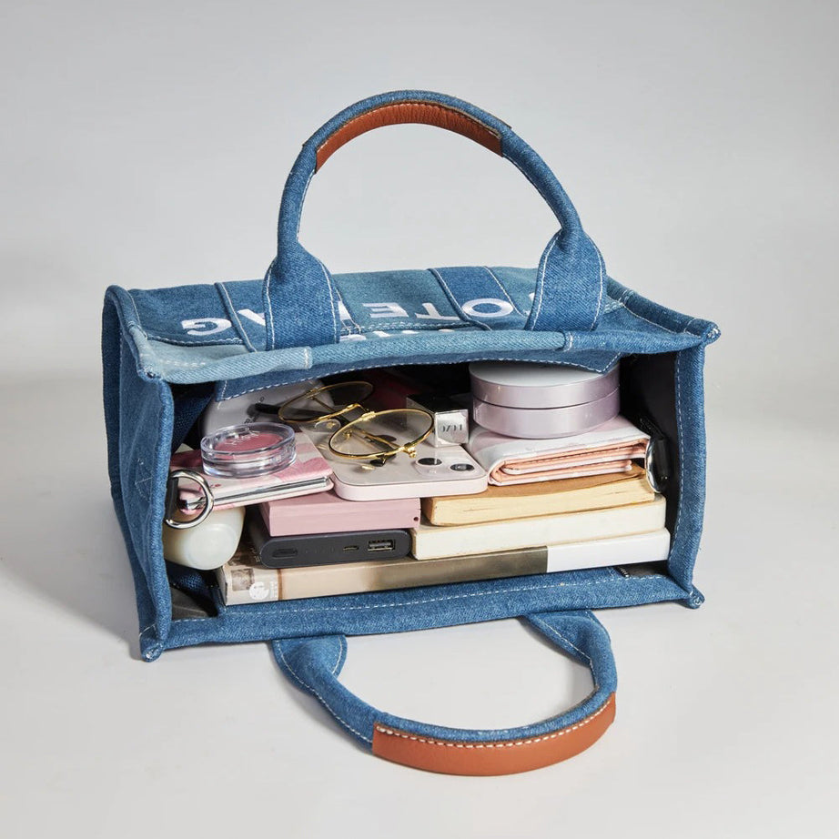 Sac à main jean tote bag