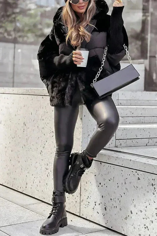 Veste pour femme avec capuche et style moderne