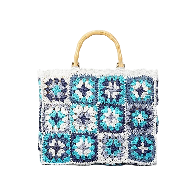 Cabas sac à main crochet