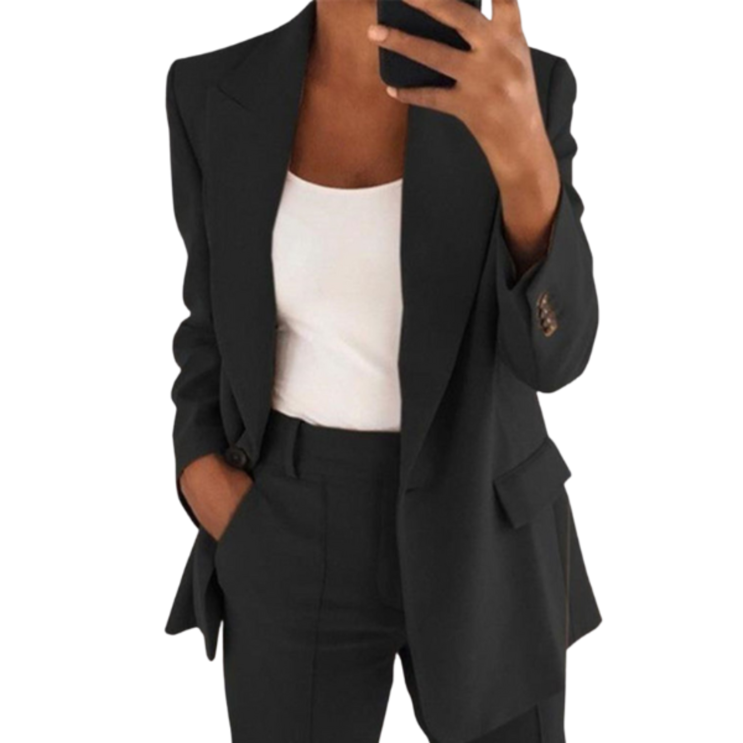 Ensemble Blazer Femme - Colbert & Pantalon Élégant