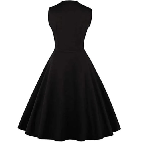 Robe Vintage Noire Style