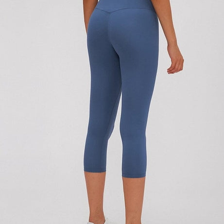 Legging De Sport Capri Taille Haute