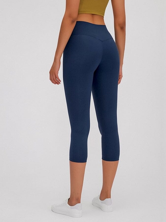 Legging De Sport Capri Taille Haute