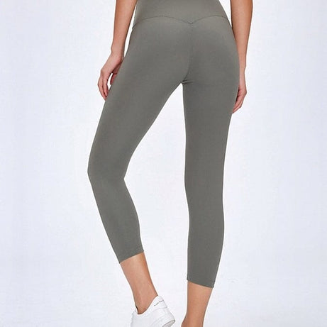 Legging De Sport Capri Taille Haute