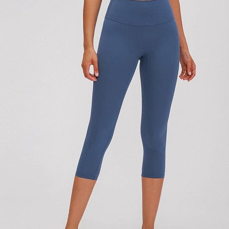 Legging De Sport Capri Taille Haute