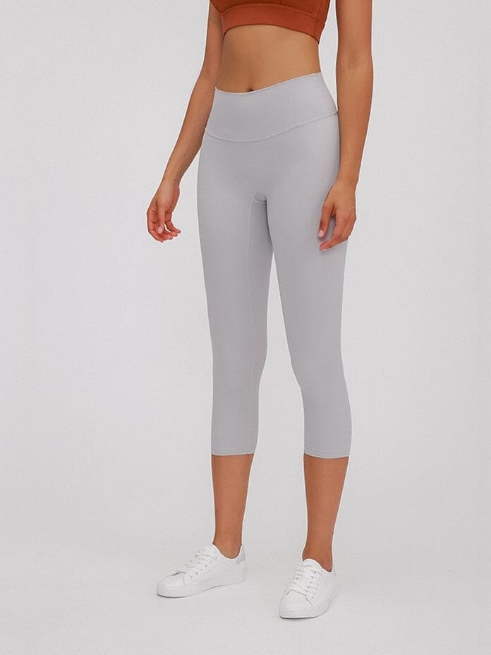 Legging De Sport Capri Taille Haute