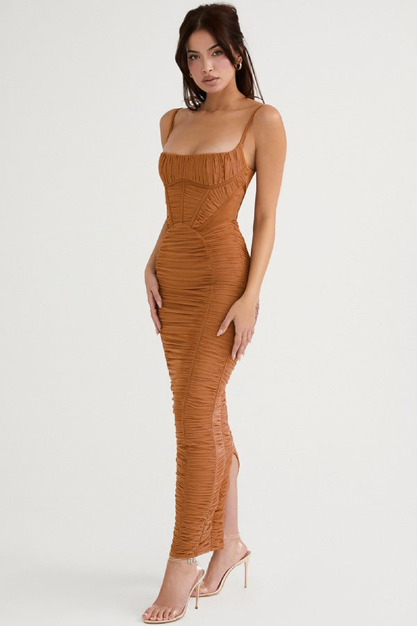 Long women's evening dress
