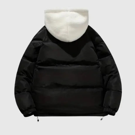Doudoune d'hiver pour femme avec capuche et doublure douce