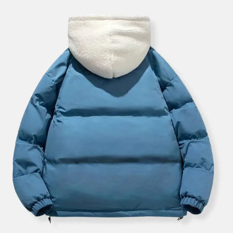 Doudoune d'hiver pour femme avec capuche et doublure douce