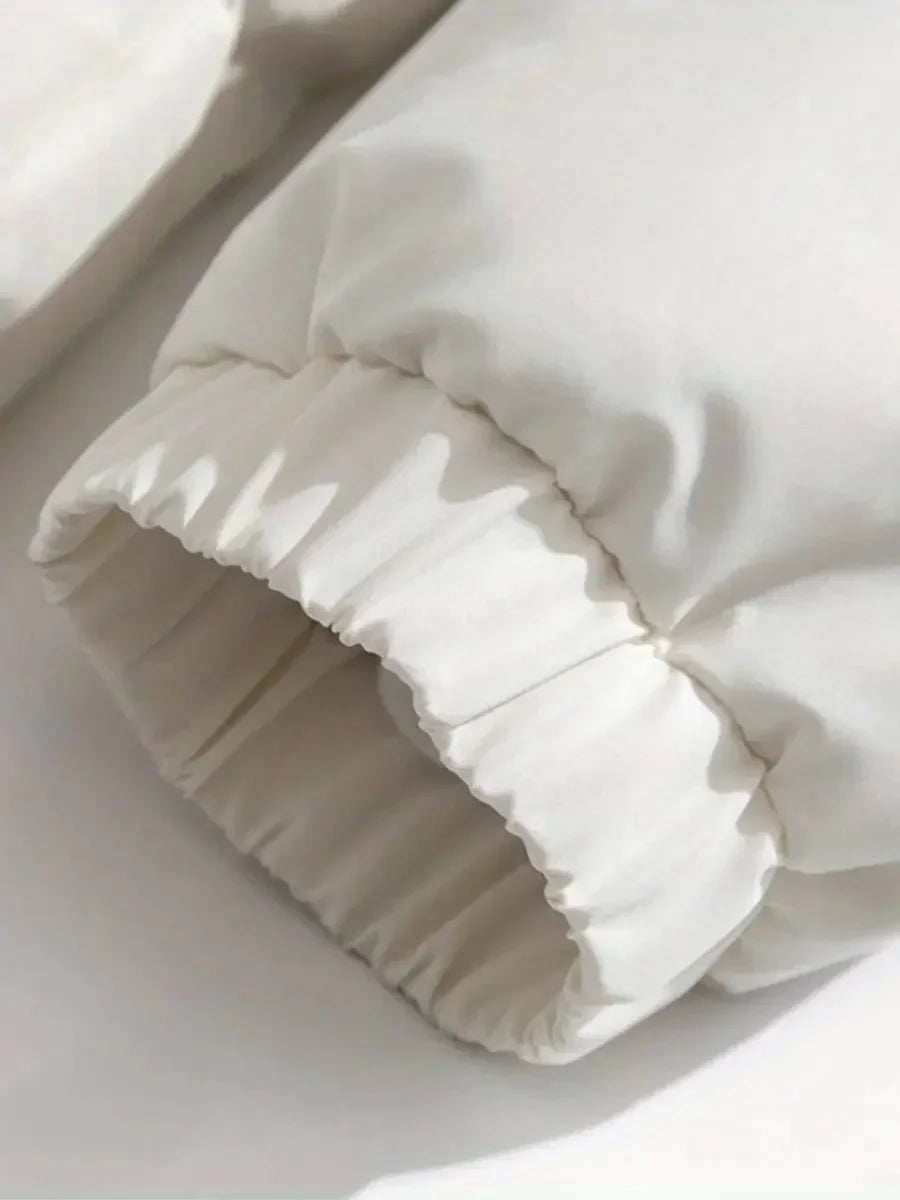 Doudoune d'hiver pour femme avec capuche et doublure douce