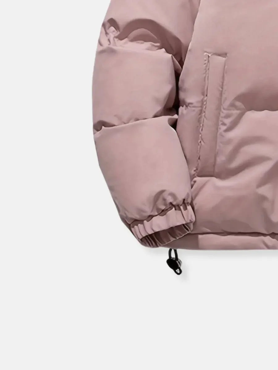 Doudoune d'hiver pour femme avec capuche et doublure douce