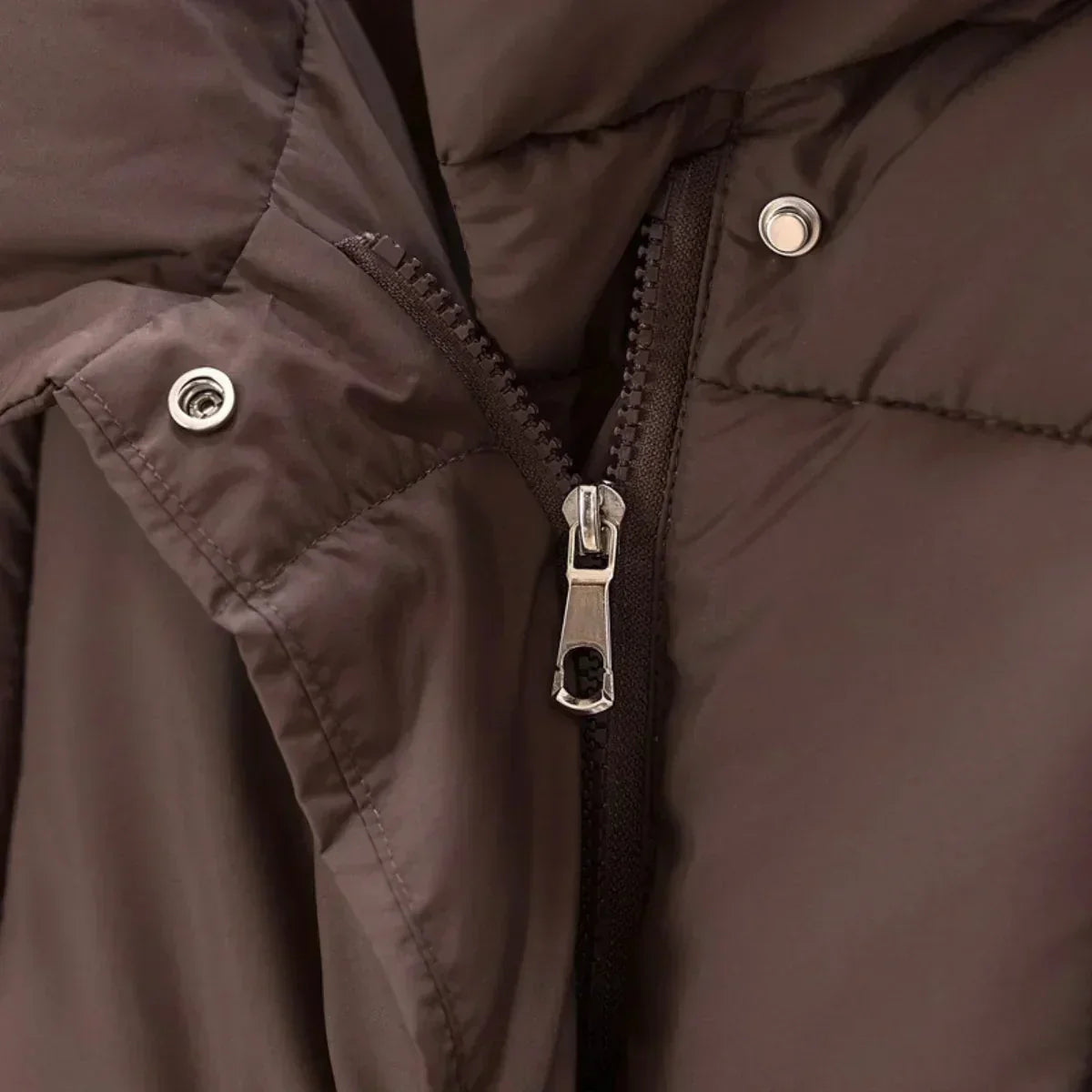Manteau d’hiver femme avec ceinture et col élégant
