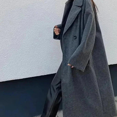 Manteau d’hiver femme coupe oversize