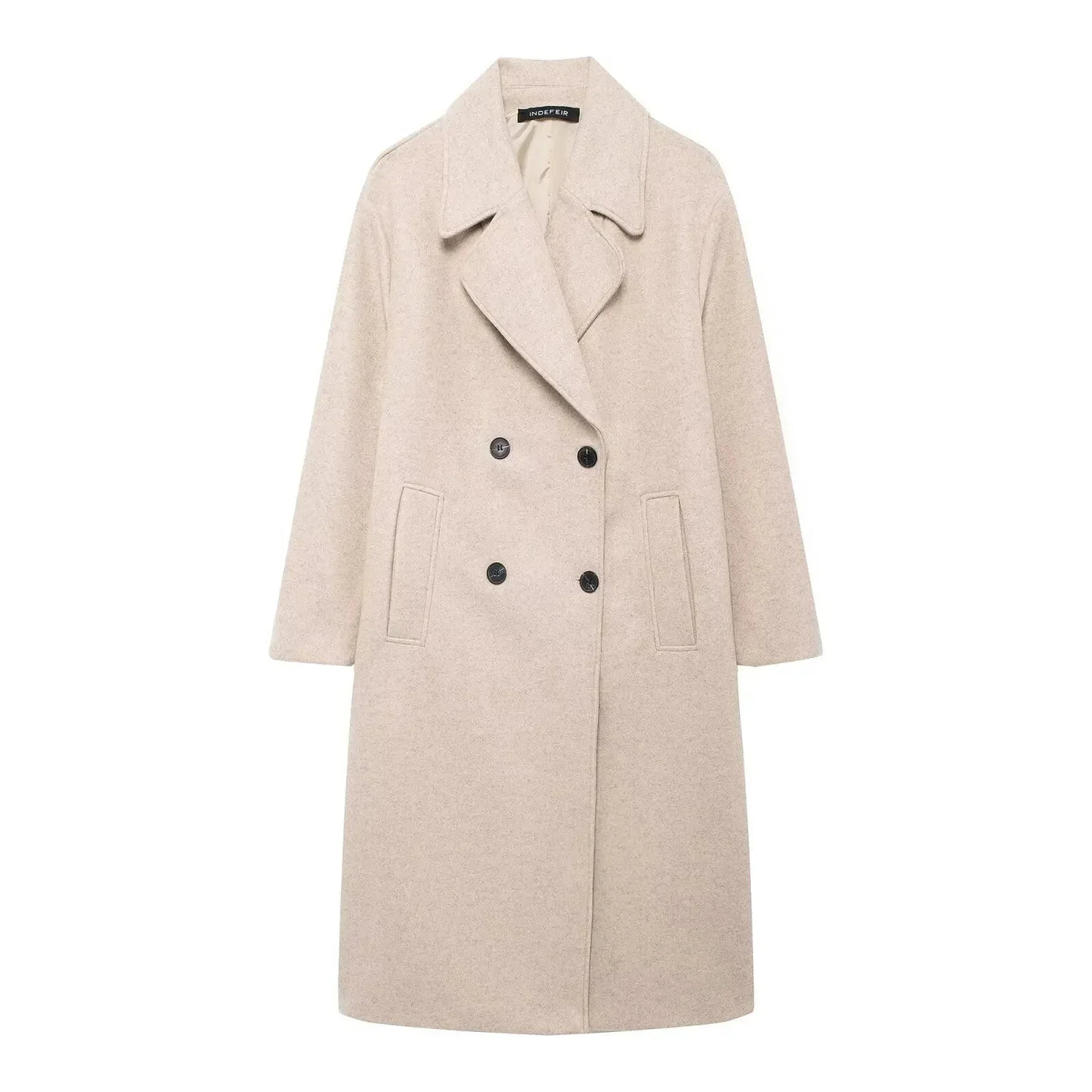 Manteau d’hiver femme coupe oversize