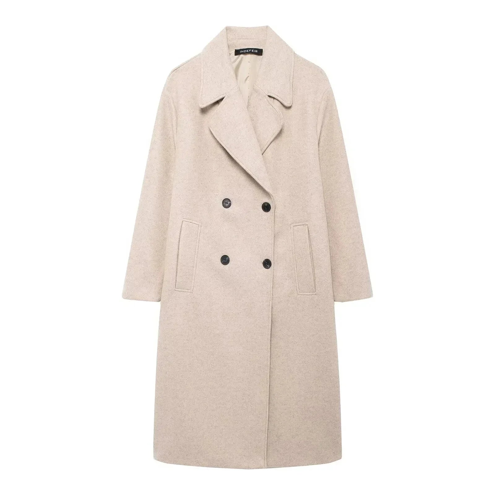 Manteau d’hiver femme coupe oversize