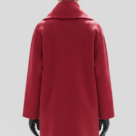 Manteau Femme Col Châle | Fermeture Boutonnée