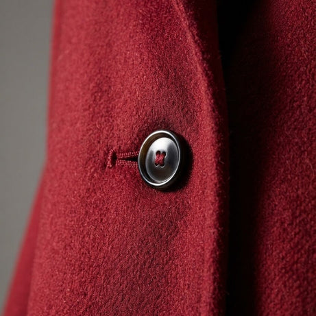 Manteau Femme Col Châle | Fermeture Boutonnée