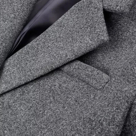 Manteau long femme élégant à rayures modernes