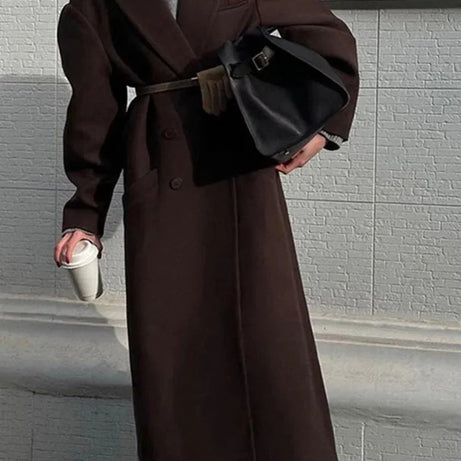 Manteau long femme style élégant pour toutes saisons
