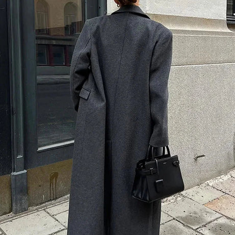 Manteau long femme style élégant pour toutes saisons