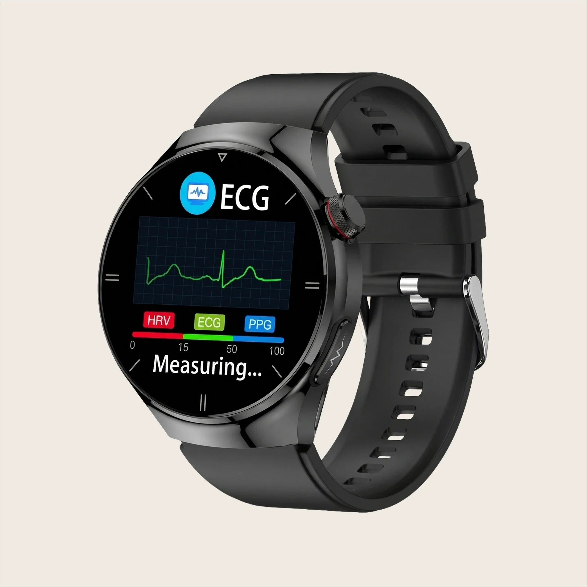Montre Connectée Homme Femme Santé ECG - Pulzena Vitae