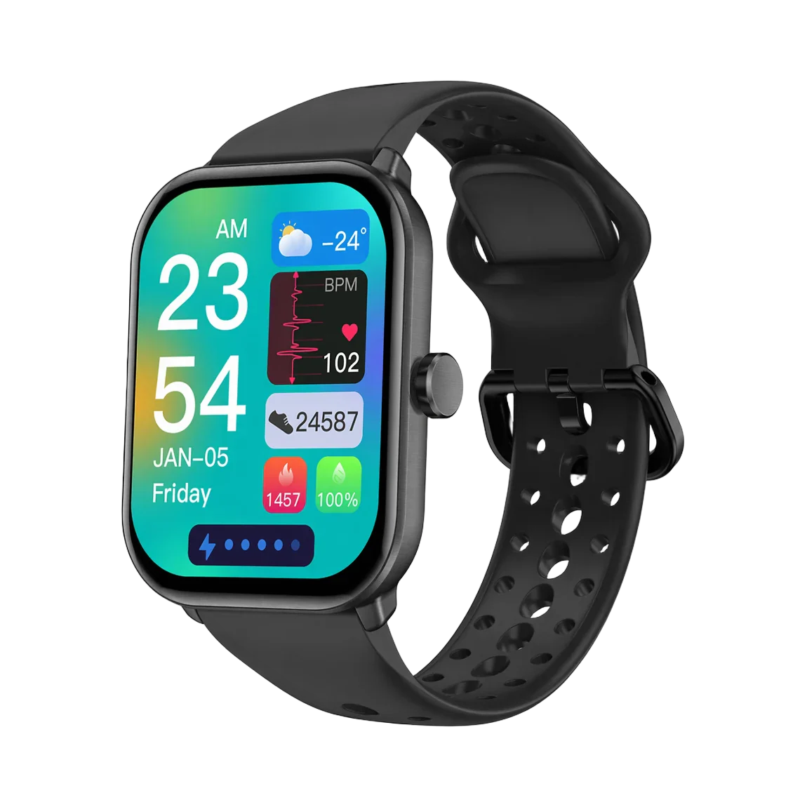 Montre Connectée Homme Femme Élégante Grand Écran - Pulzena Teln