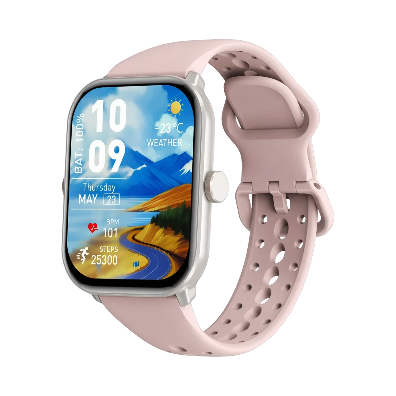 Montre Connectée Homme Femme Élégante Grand Écran - Pulzena Teln