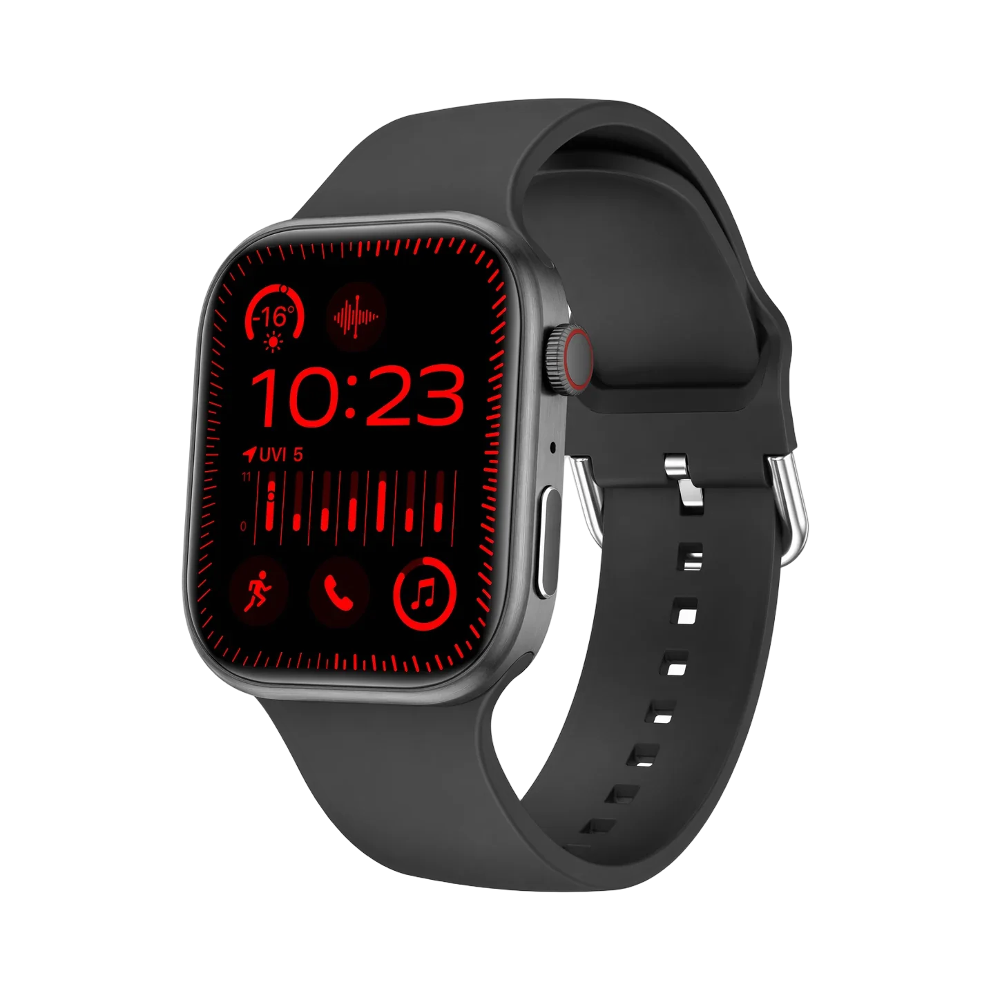 Montre Connectée Homme Femme Sport Grand Écran - Pulzena Norx