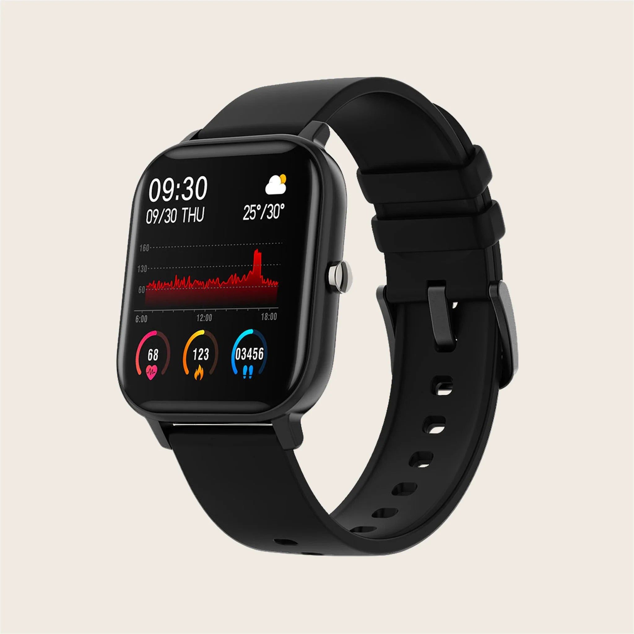 Montre Connectée Homme Femme Santé Tension Artérielle - Pulzena Kordo