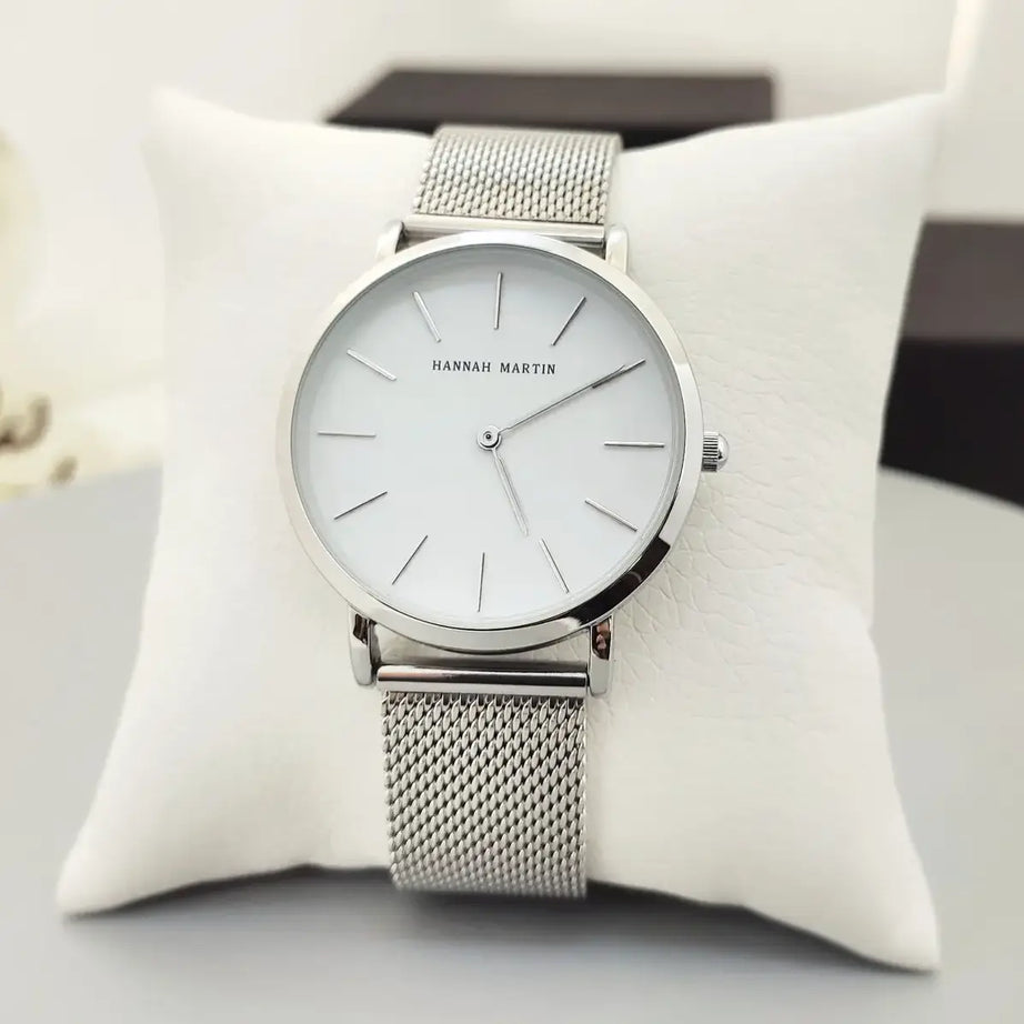 Montre Femme Bracelet Maille Milanaise