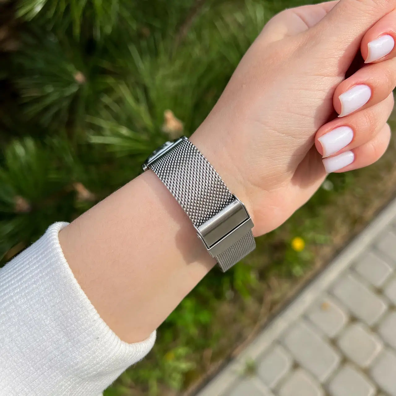 Montre Femme Bracelet Maille Milanaise