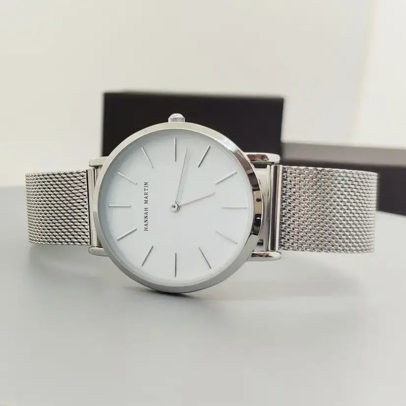 Montre Femme Bracelet Maille Milanaise