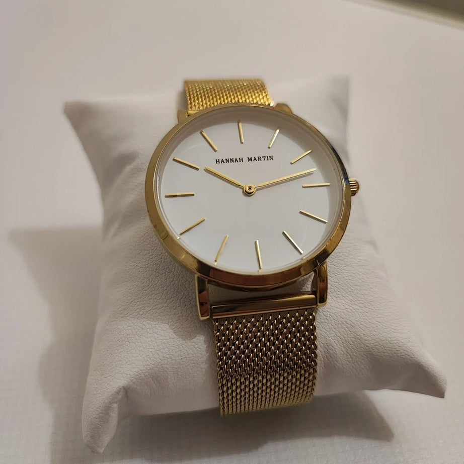 Montre Femme Bracelet Maille Milanaise