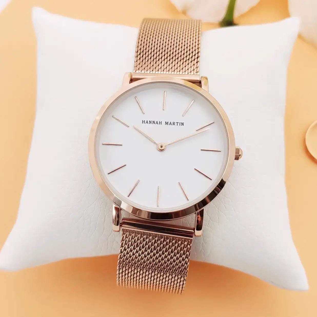Montre Femme Bracelet Maille Milanaise