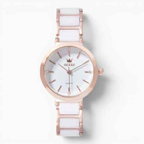 Montre Femme Céramique Blanche