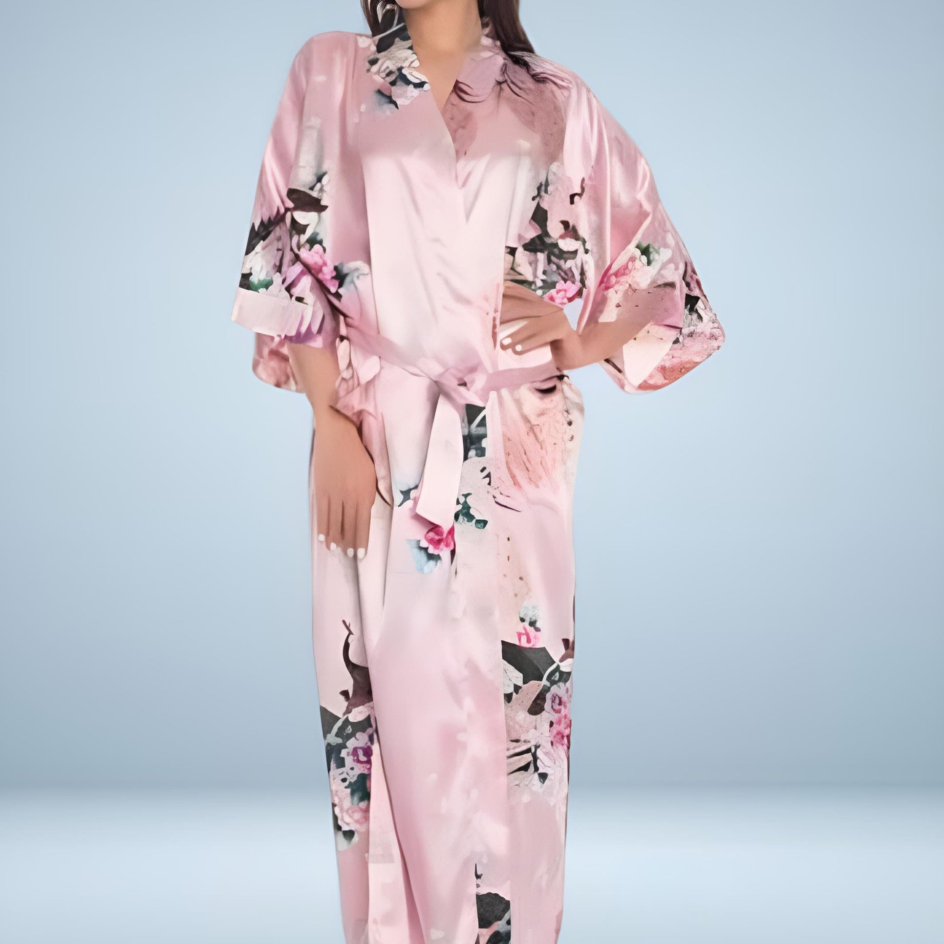 Spring Kimono women's bathrobe