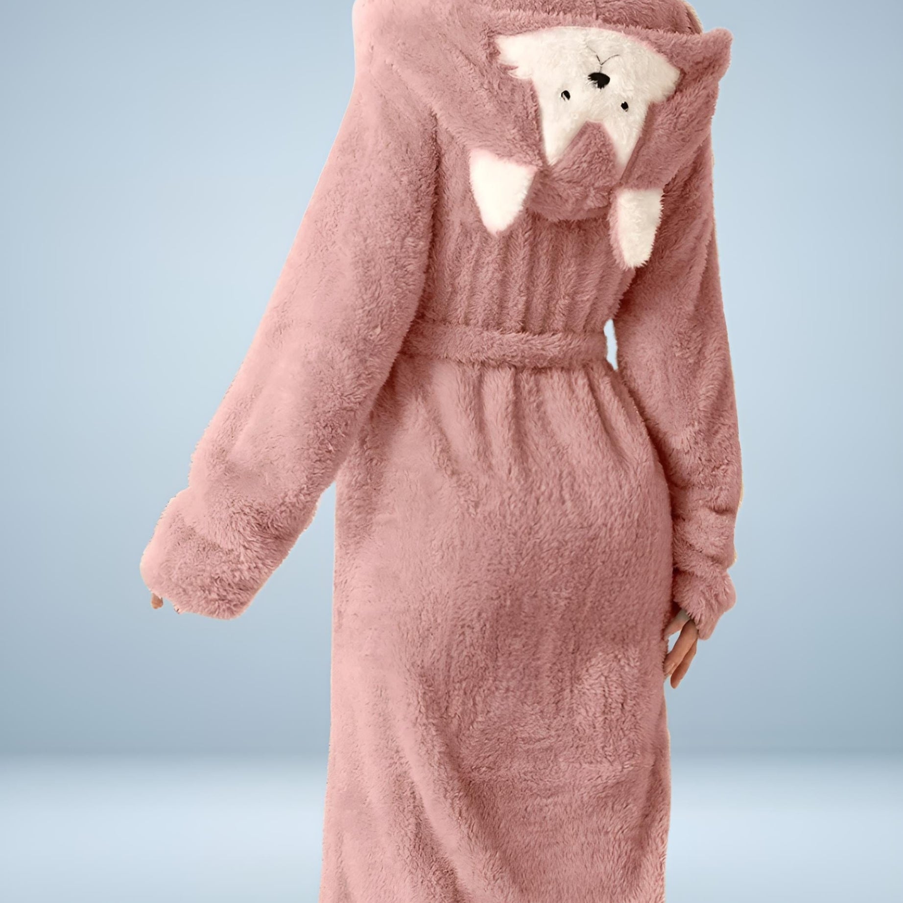 Women's Fleece Bathrobe - Lapinelle