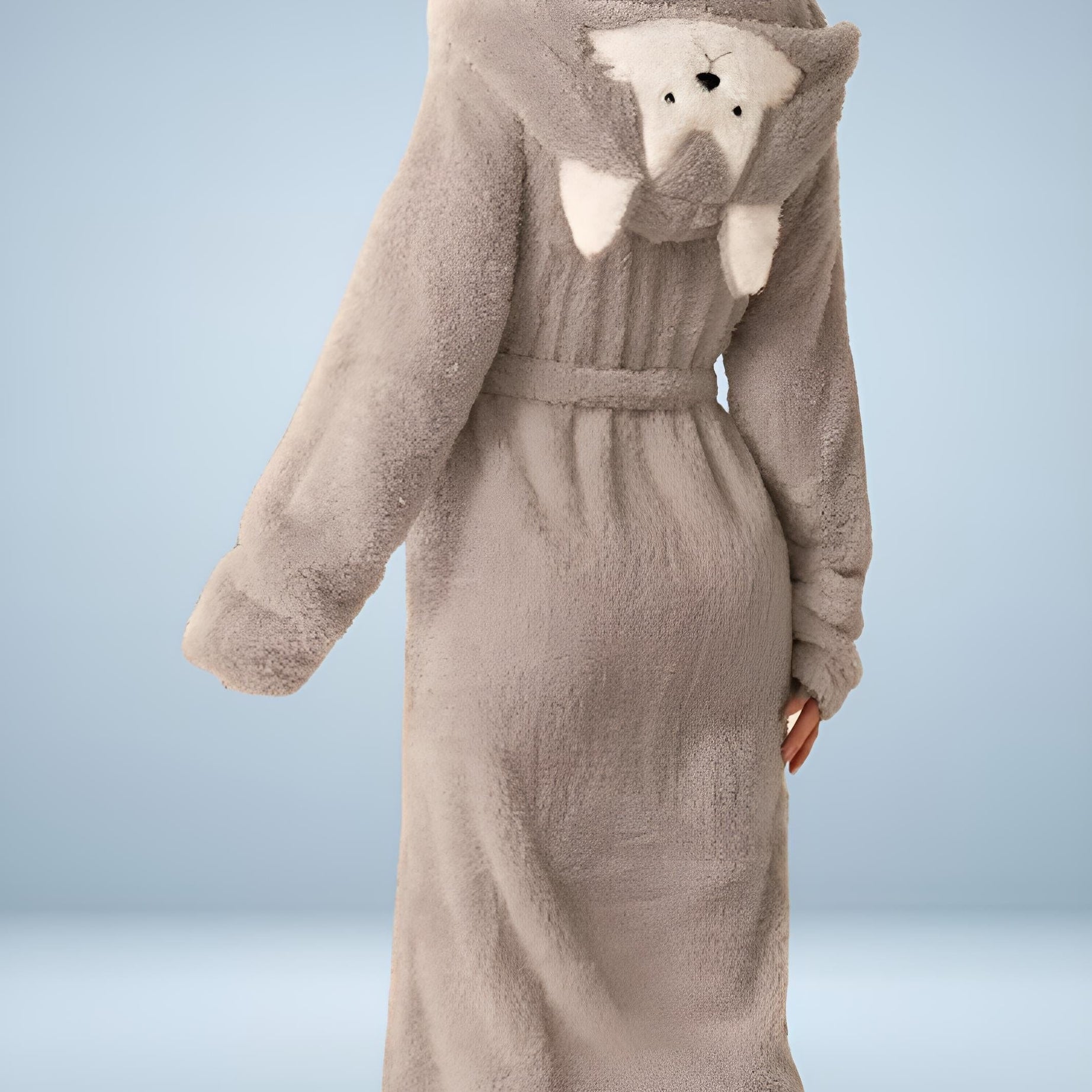 Women's Fleece Bathrobe - Lapinelle