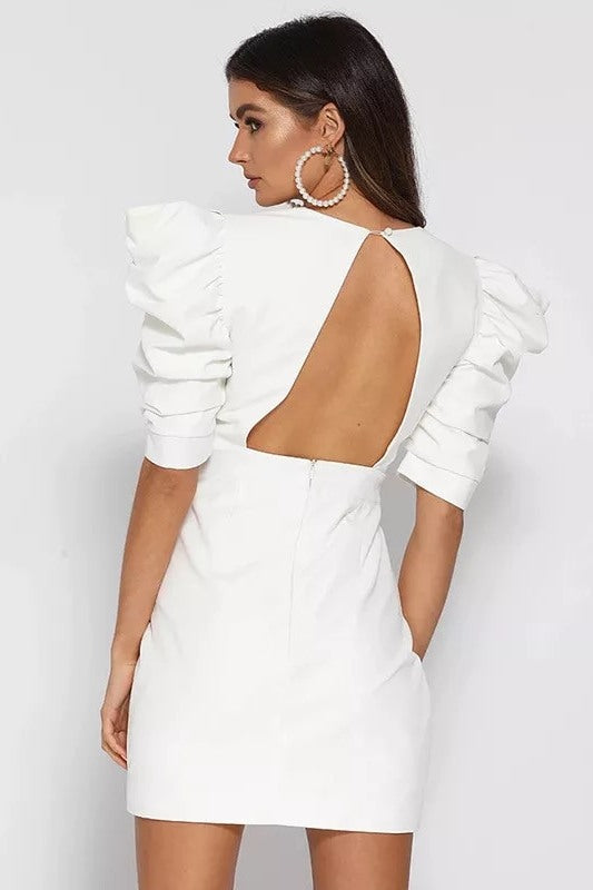 Petite de soirée femme Robe Blanche