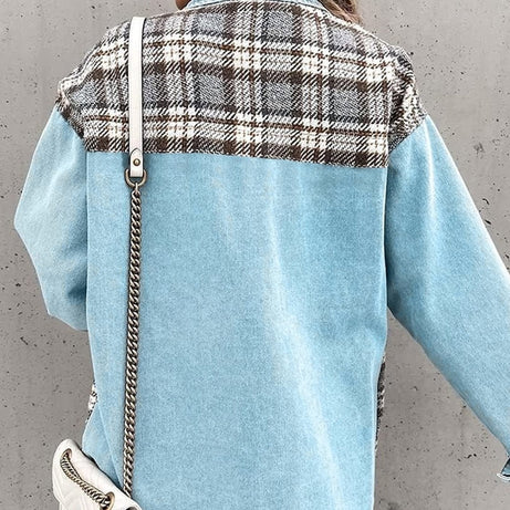 Veste en denim pour femme