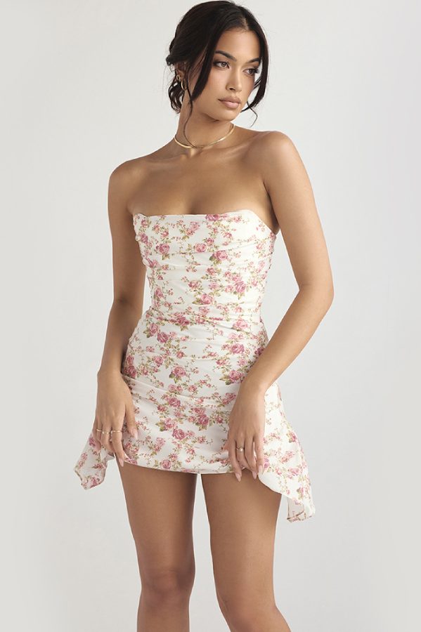 Robe de soirée femme à Fleur