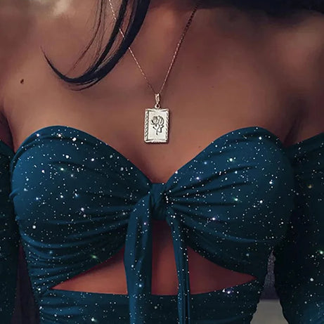 Robe de soirée à paillette sexy