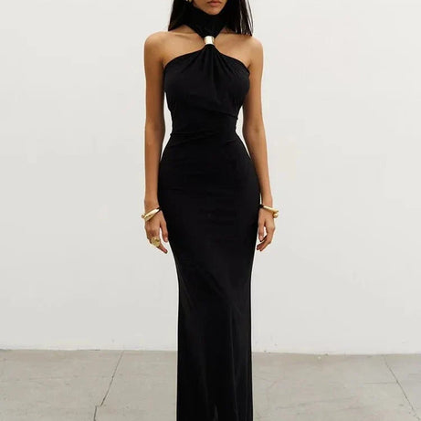 Robe de soirée sexy longue épaules dénudées