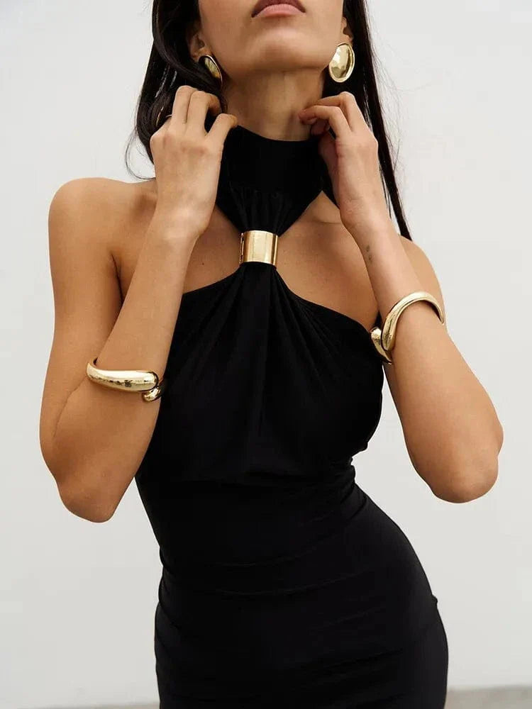 Robe de soirée sexy longue épaules dénudées