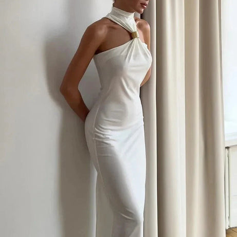 Robe de soirée sexy longue épaules dénudées