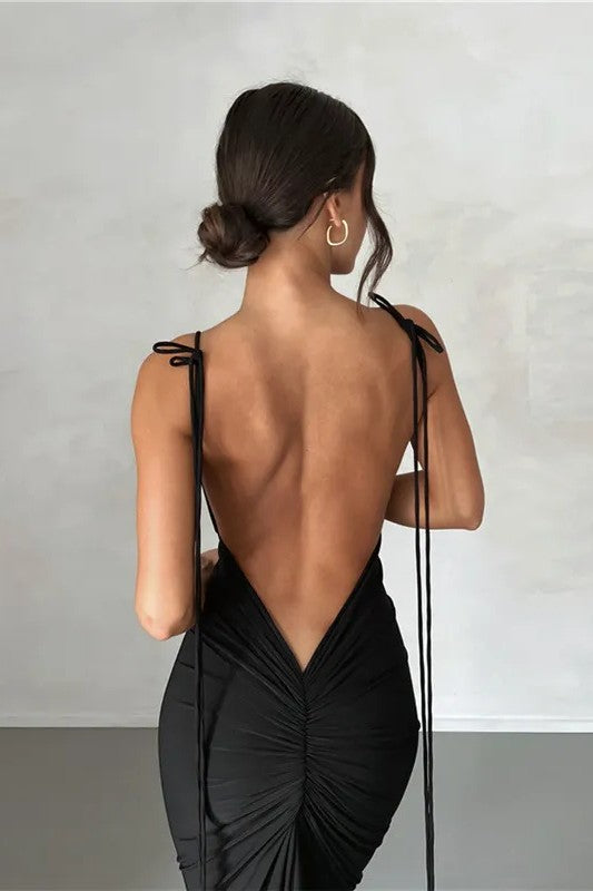 Robe soirée femme Longue Dos Nu