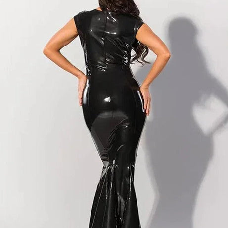 Robe Longue en Latex